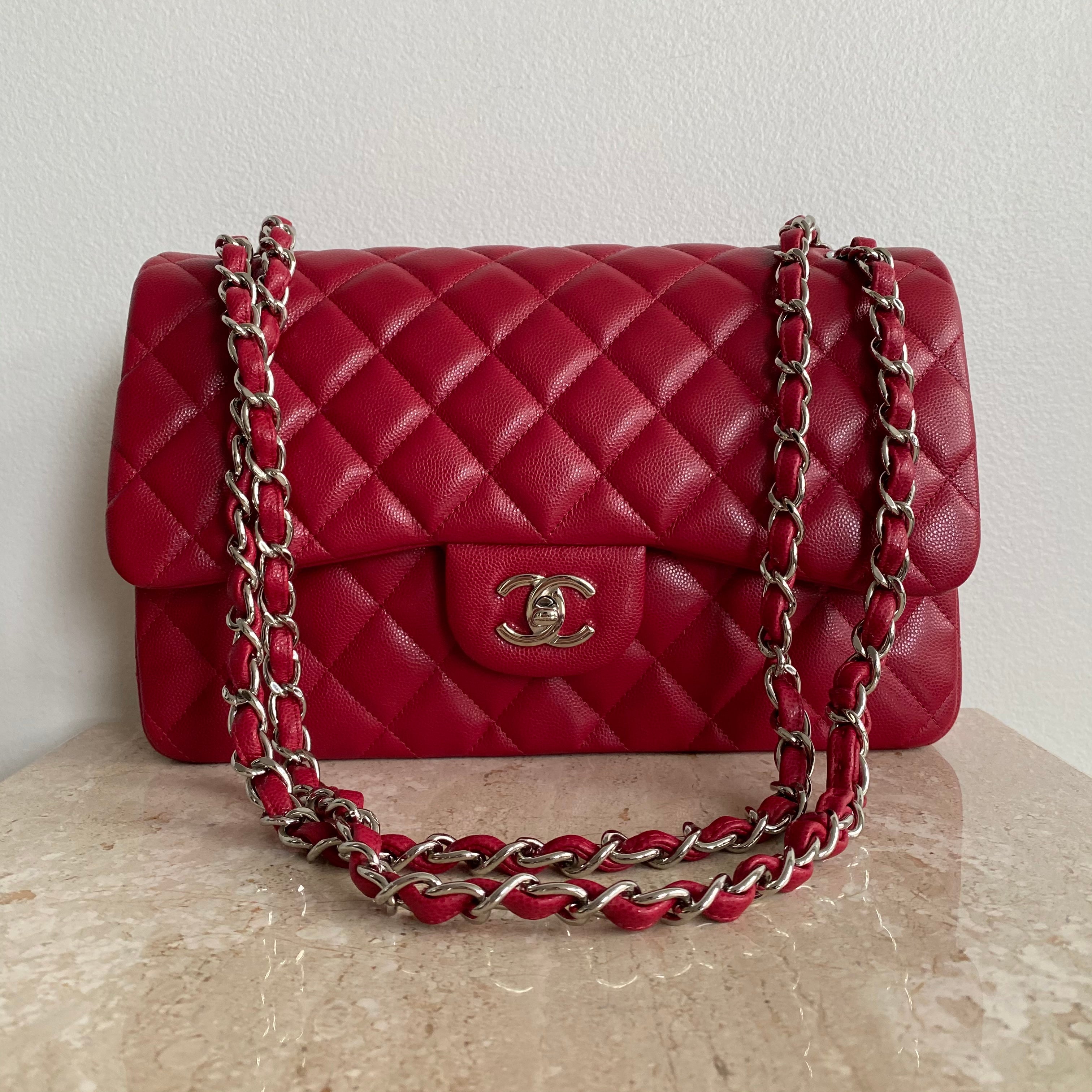 Chanel Timeless Classic 255 Large Jumbo Double Flap Bag in Black Caviar with Gold Hardware As New #30 Chanel Timeless Classic 255 Large Jumbo Double Flap Bag in Black Caviar with Gold Hardware As New